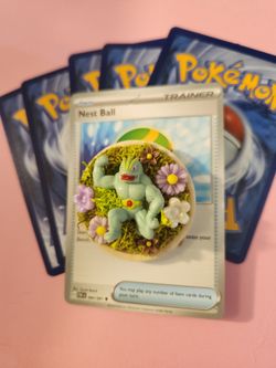 Pokemon handmade backpack pin