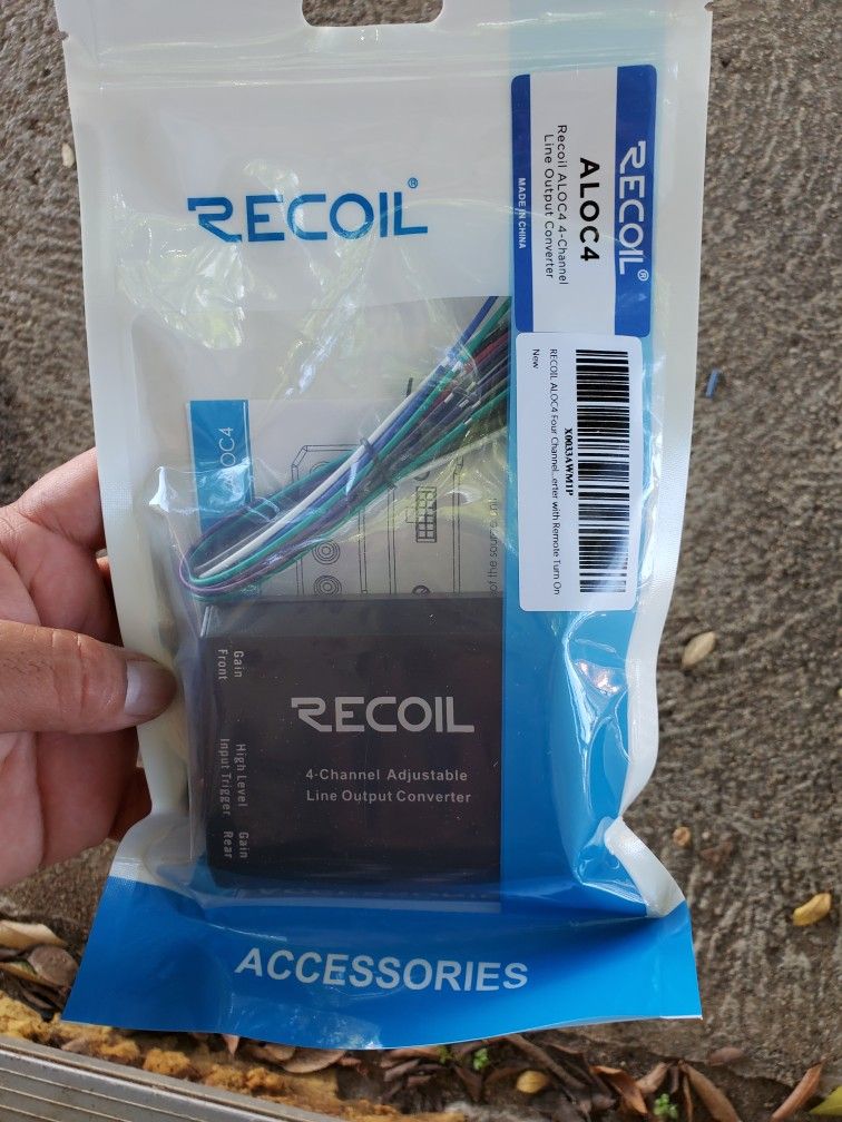 Line Output Converter(recoil 4ch)(new) 20$firm
