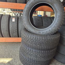 Lt275/65/20 Four Tires Like New Good Years 