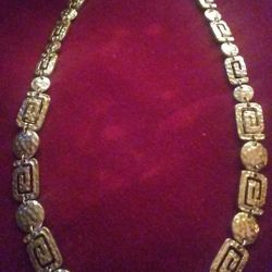 VINTAGE "BIJOUX TERNER"  CHOKER STYLE NECKLACE