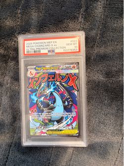Mega Charizard x ex promo 23 psa 10 graded slab