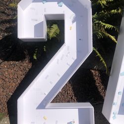 3.3ft Marquee Number (2, 4)