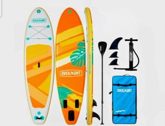 Overmont SUP Inflatable Paddleboard with accessories
