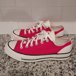 Converse 1970's Retro Style Pink / White All-Star Sneakers  - New In Box 