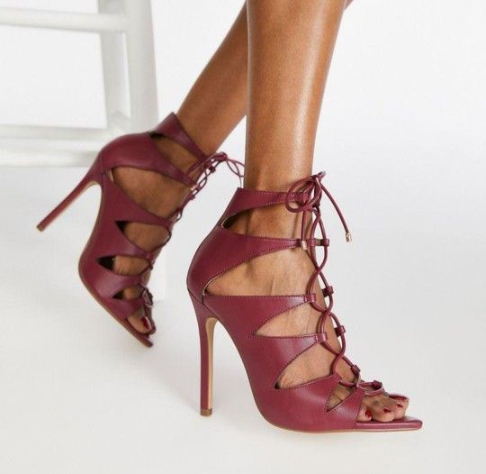 Heeled Sandals-Mina