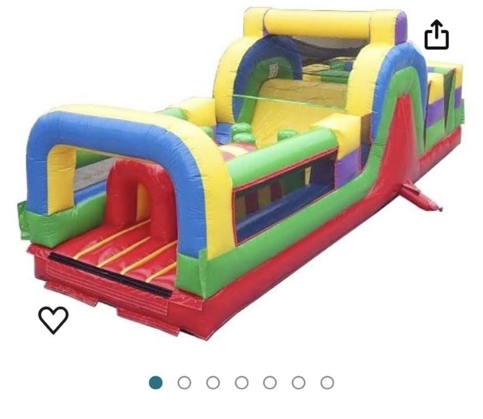 30-Foot Long Inflatable Obstacle Course