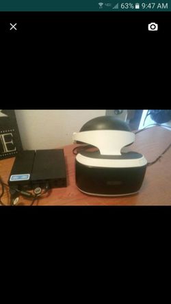 Playstation vr headset with camera