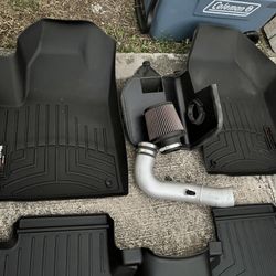Weathertech Floormats, K&N Air-filter And A Full Size Rim And Tire 225/55 R18
