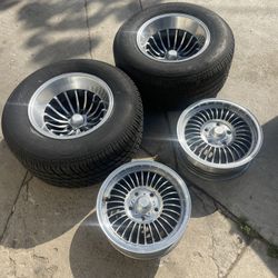 15 Inch Rims  Gasser Roadster Camaro Nova Chevelle  El Camino  Belair Vintage Wheels 