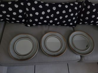 Mirror Frames 3 Set , Green, Blue Pastel