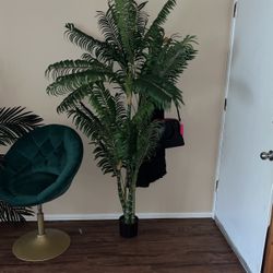 Fake Palm Plant 6.5 Feet Tall