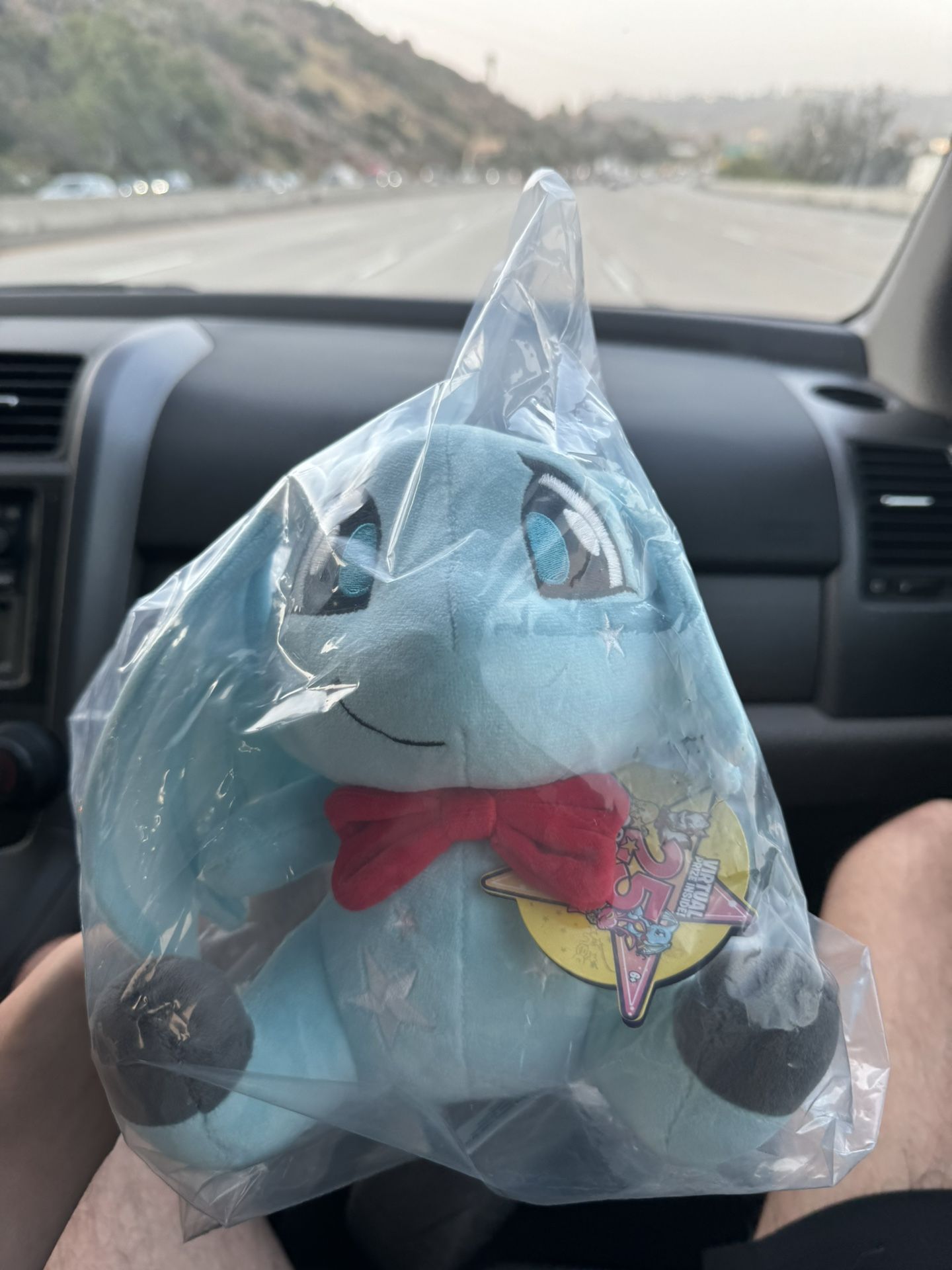 Neopets Blue Starry Shoyru Plush