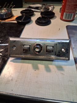Electric seat switch. Buick