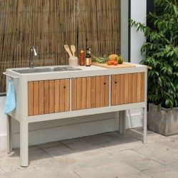 BRAND NEW Kitchen Dark Made of Die-cast Aluminum, Ideal Set for Outdoor