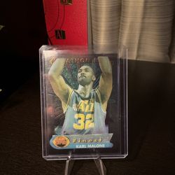 Topps Finest Karl Malone 1994