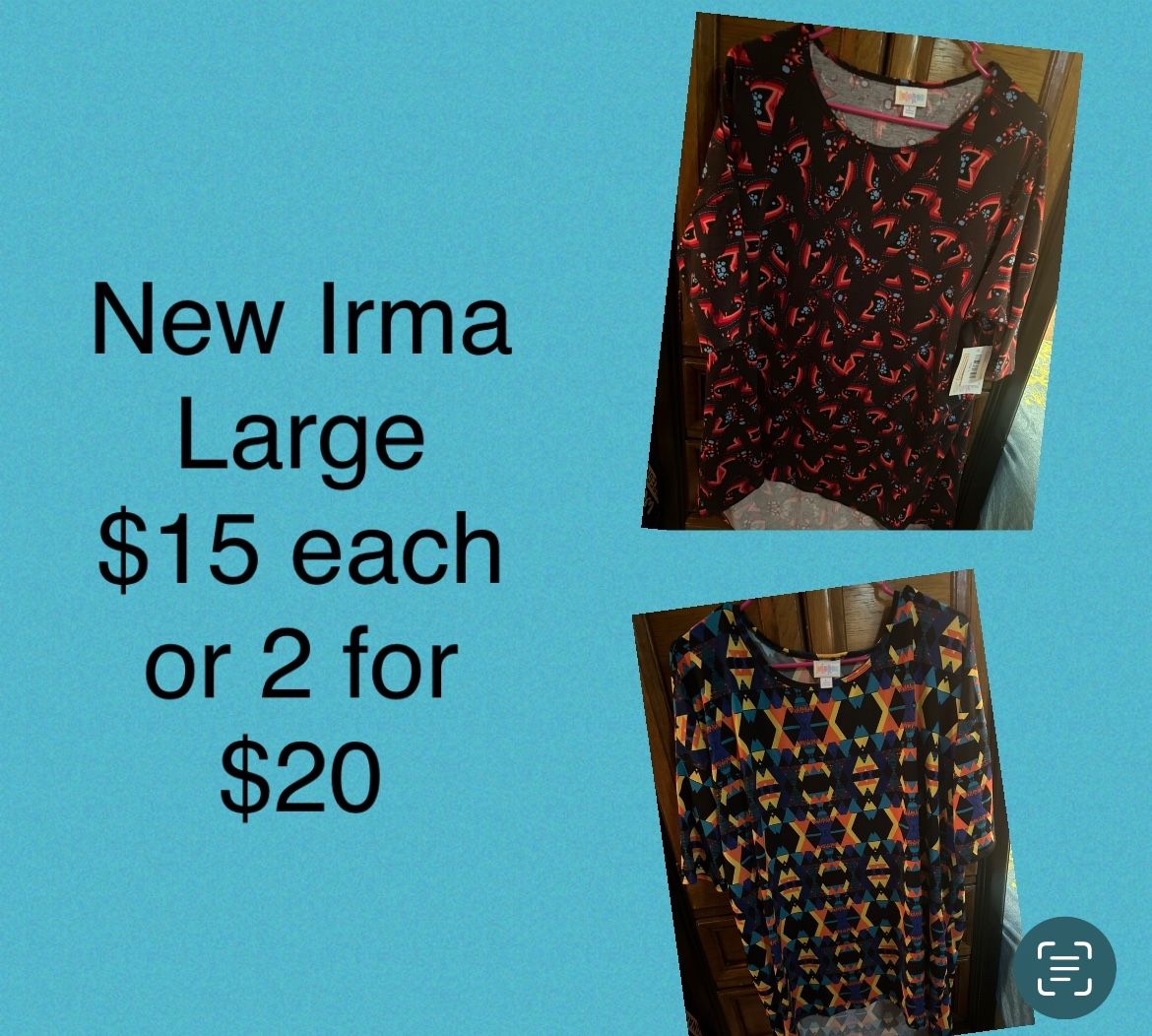 Lularoe new Irma