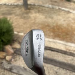 Nomad 60 degree sand wedge