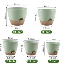 Self Watering Pots Set Of 6