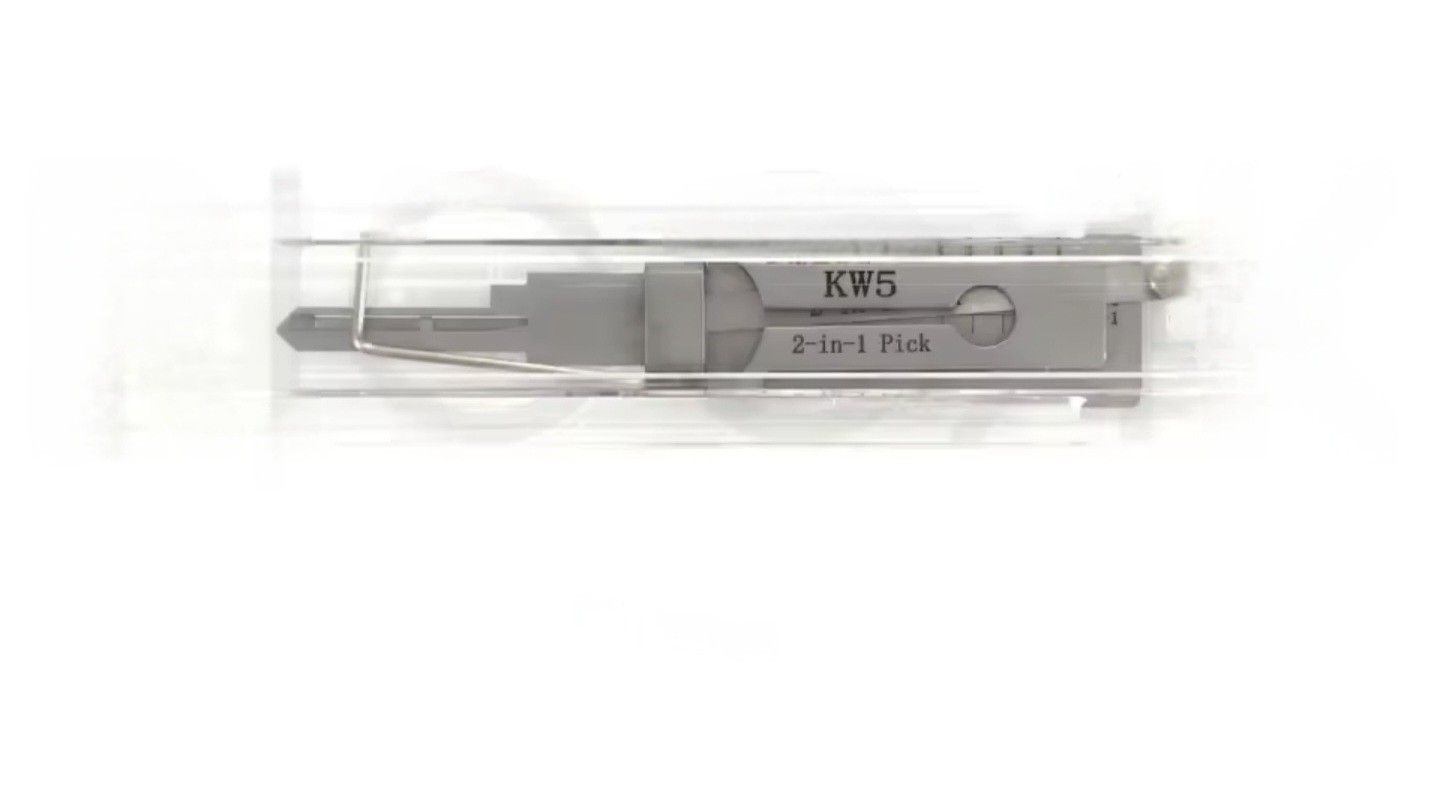 Lishi KW5 2-in-1 Pick & Decoder (Brand-New) For Residential And Commercial Kwikset 6-Pin Locks.