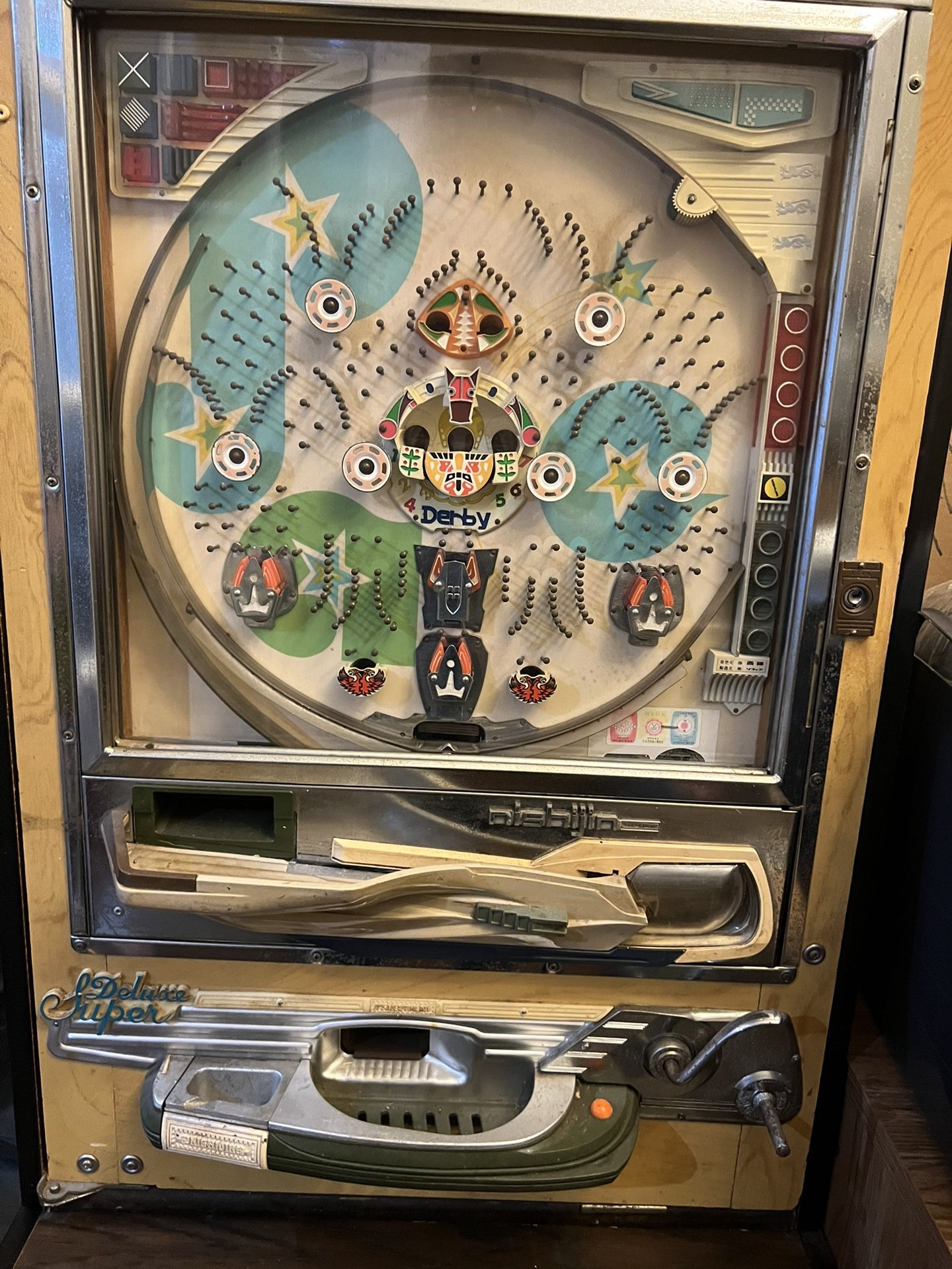 Pachinko Machine With Stand And Balls