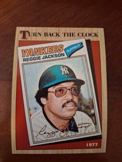 1977 Topps #312 Reggie Jackson - Gem mint 9 or 10