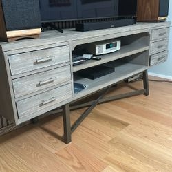 Tv Stand  (Solid Wood)