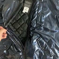 TRUE TELIGION FASHIN BOMBER JACKET NAVY Iridecent