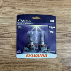 SYLVANIA - H11 XtraVision - High Performance Halogen Headlight Bulb, Replacement