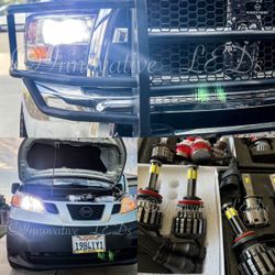 Led Headlight Bulbs Luces for headlight foglight interior