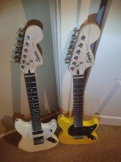 Newish 2 Mustang SQ. Fender Guitar EXC Pro fret-level setup Spa perfect now 150ea!