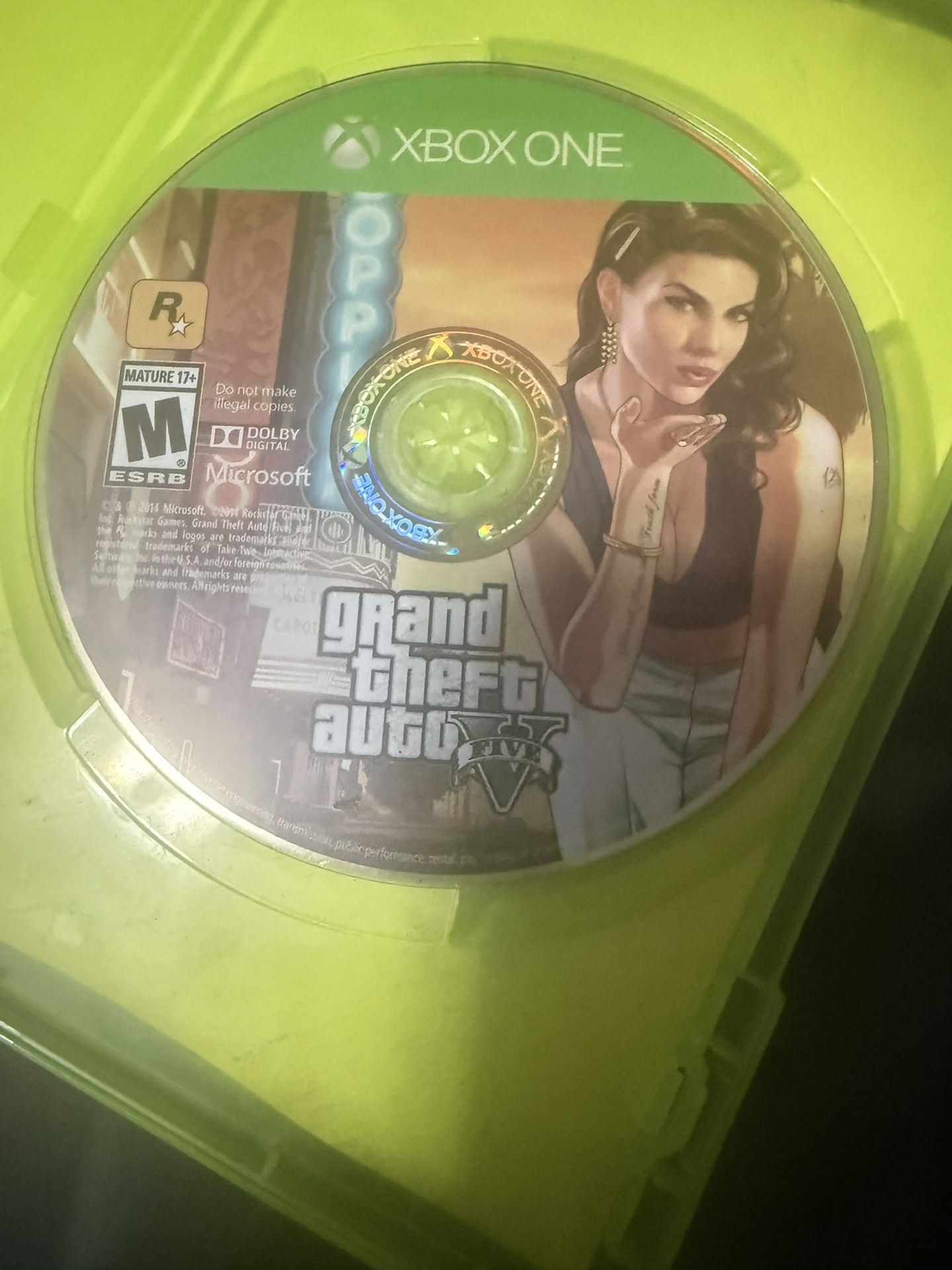Grand Theft Auto Xbox One