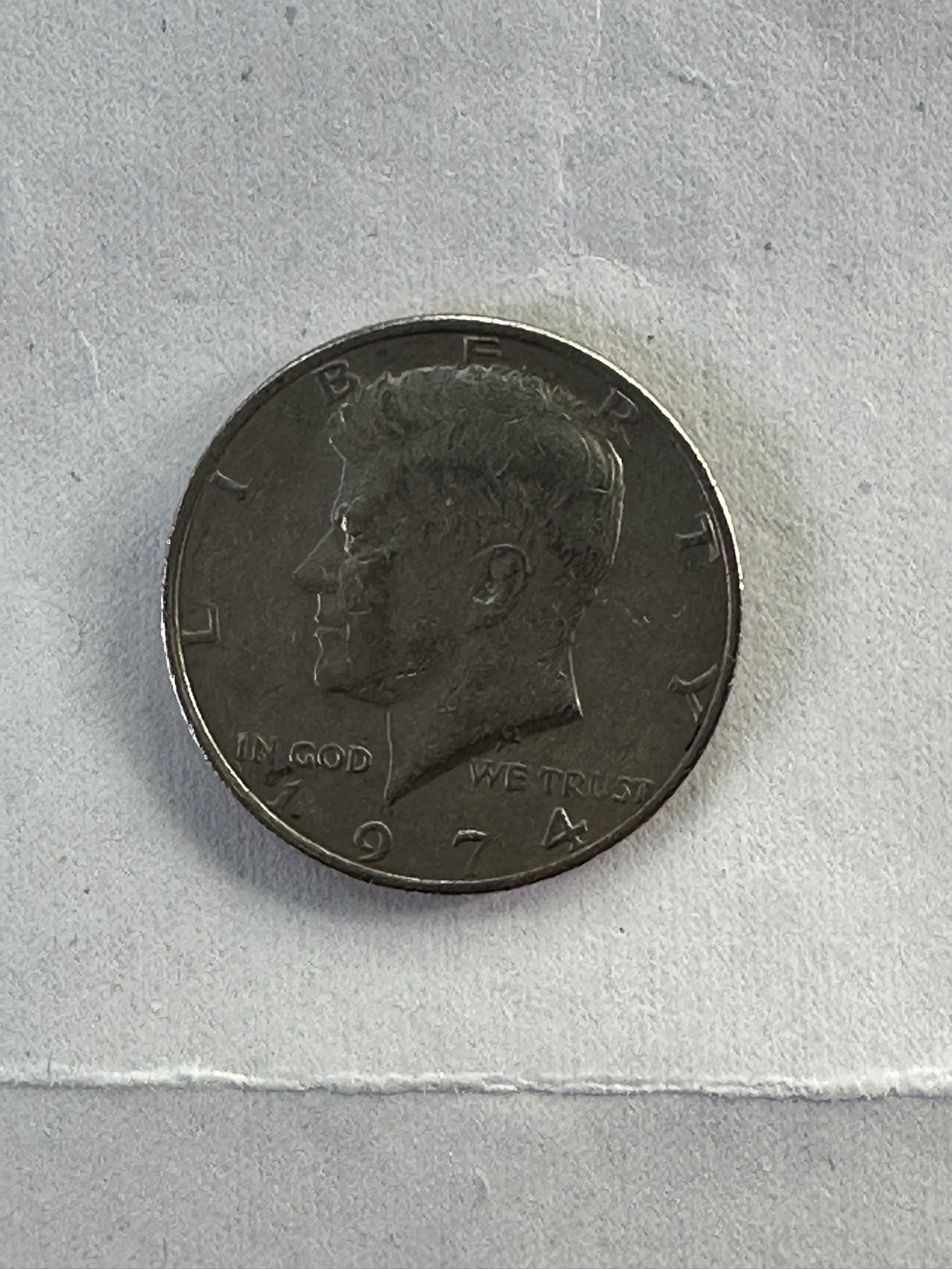 Moneda Half Dollar 1974 – John F. Kennedy original