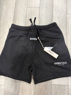 black essentials shorts