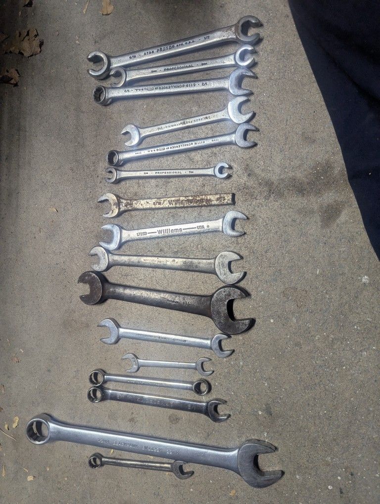 Blackhawk, Proto, Williams, Armstrong Wrench Lot