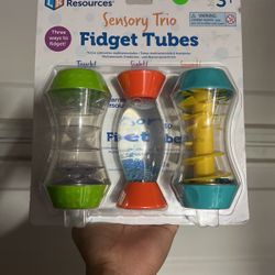 NEW Learning Resources Sensory Trio Fidget Tubes