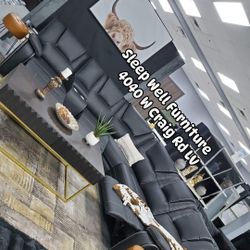 ✨️ Reclining Sectionals, Sofas ✨️ Furniture Queen Bedrooms, Dining Avail 