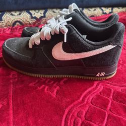 Nike Air Force 1 '07 LV8 Men's Shoes in Black/Gum Light Brown