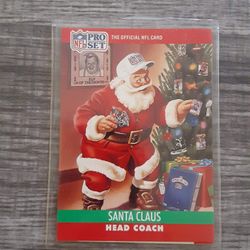 1990 Santa Claus Pro Set Card Good Condition $100.00