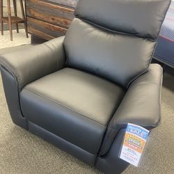 Black Recliner - New