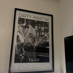 Dirty Martini Wall Art