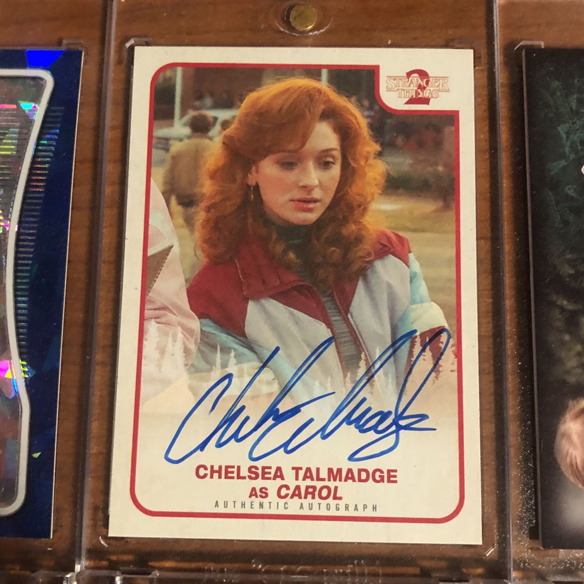Chelsea Talmadge As Carol Stranger Things Auto Signed