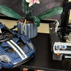 Lego Technic Ford Gt and Lego Technic Dom’s Dodge Charger
