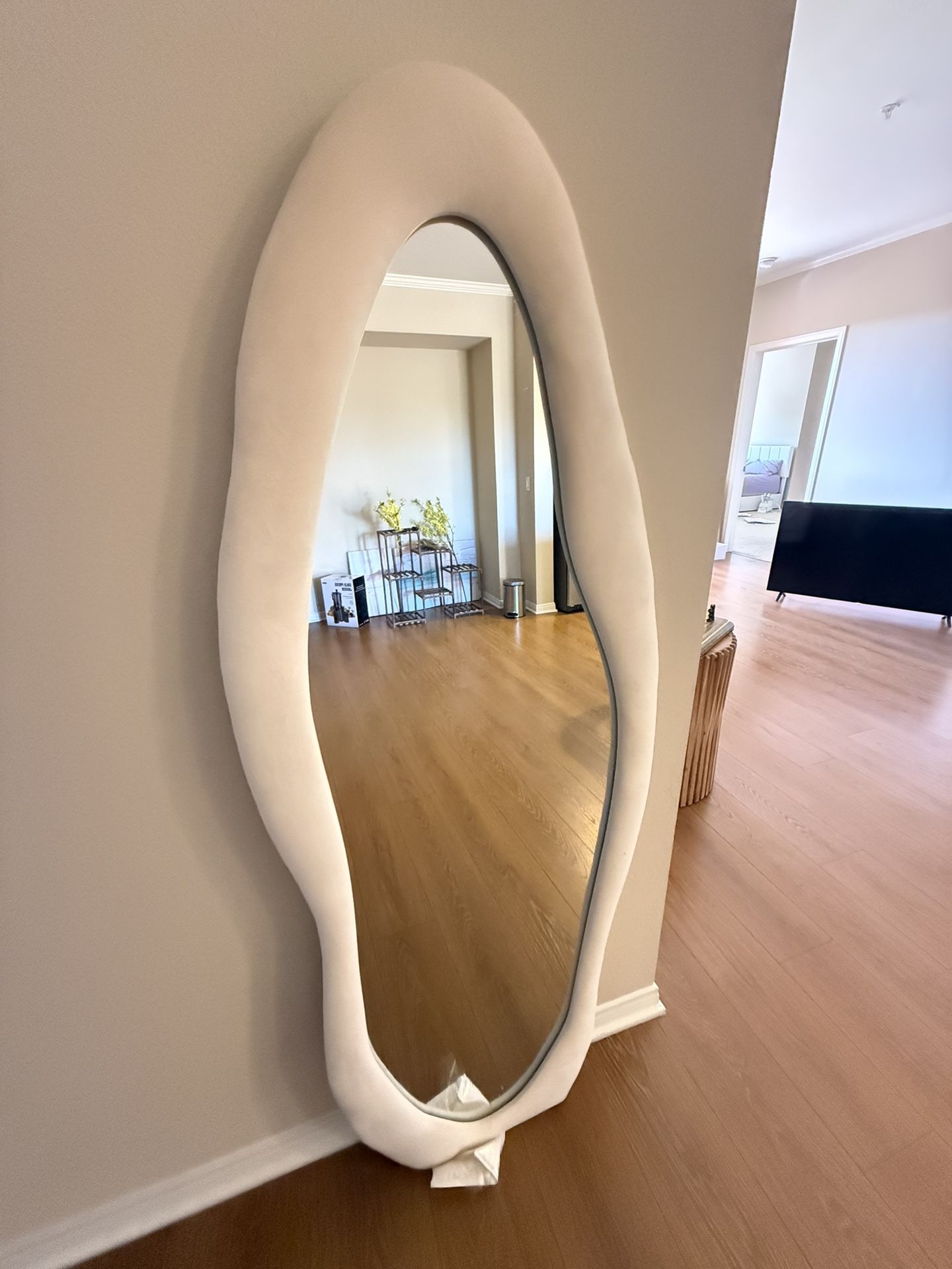 Brand New White / Beige Color Mirror