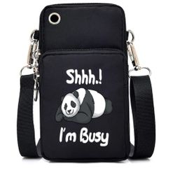 Panda Inspired Crossbody Purse