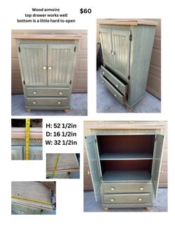 Great wood wardrobe