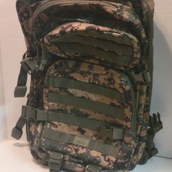 Camflouge Backpack 