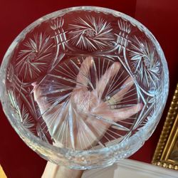 Pinwheel Crystal Bowl