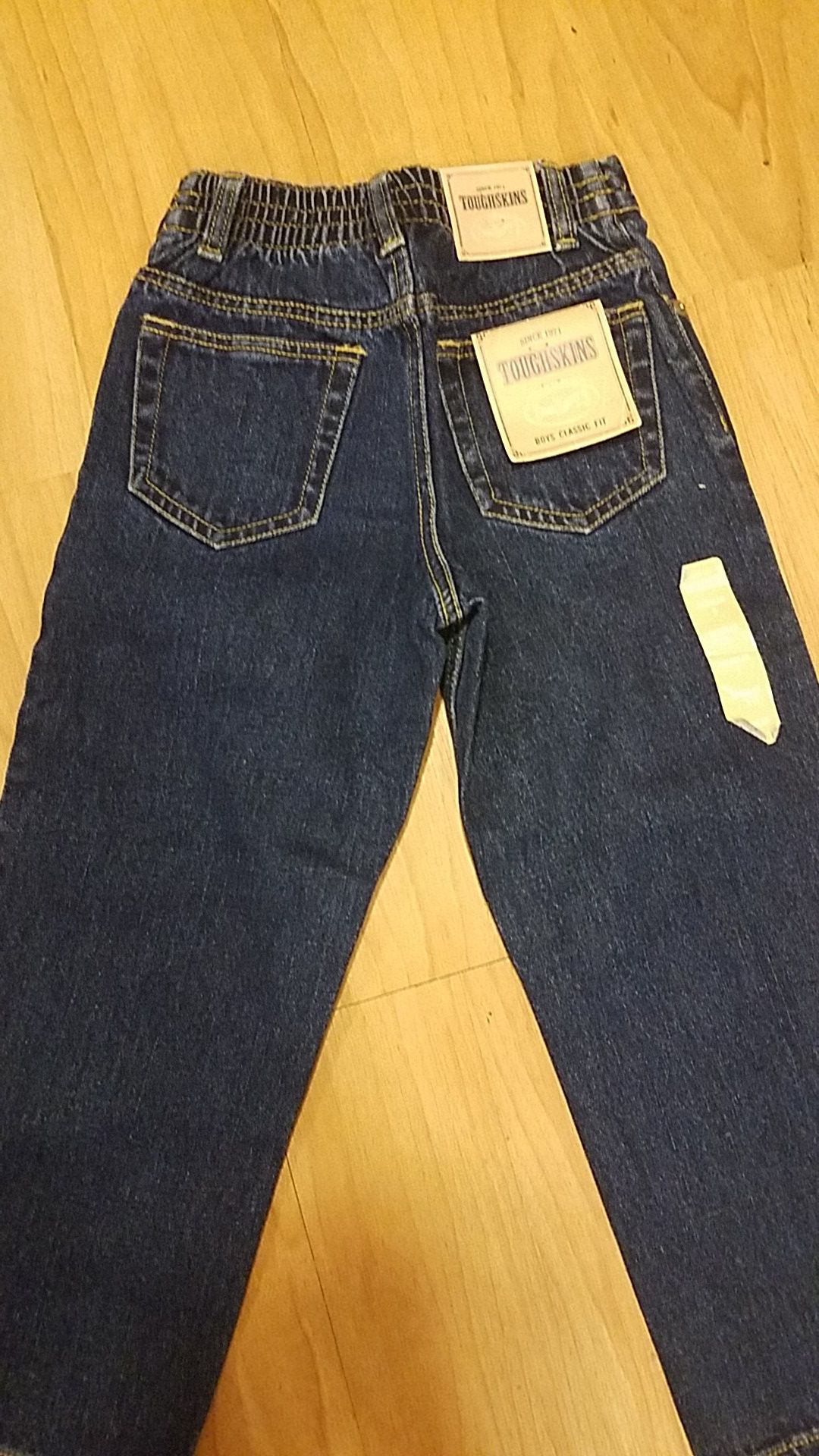 New with tags, boys size 5 regular jeans