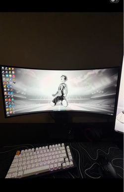 LG UltraGear 34 inch monitor Oled