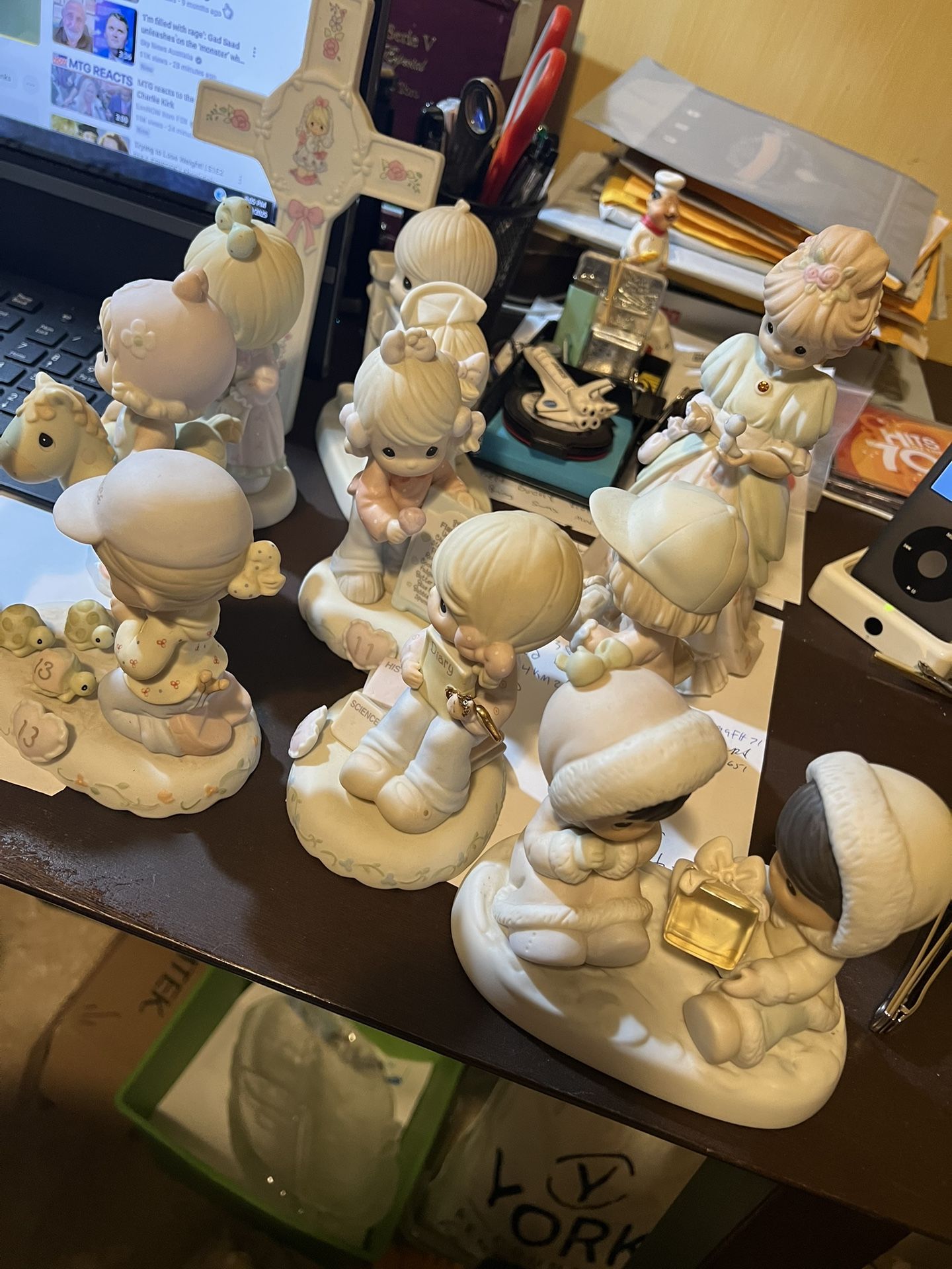 Collection Of 41 Collectible Precious Moments  Figurines